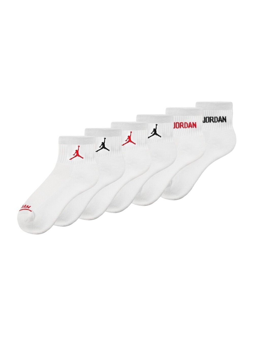 Air Jordan Jumpman No-Show/Quarter/Crew Socks, Boys;